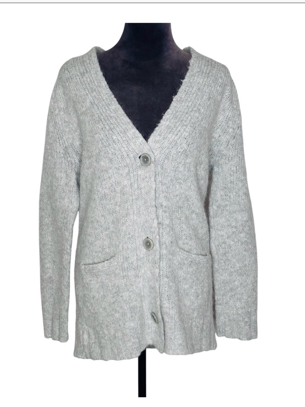 NILI LOTAN Cardigan Alpaca Wool Blend Sweater S